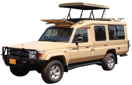 Hire 4x4 Safari Jeep